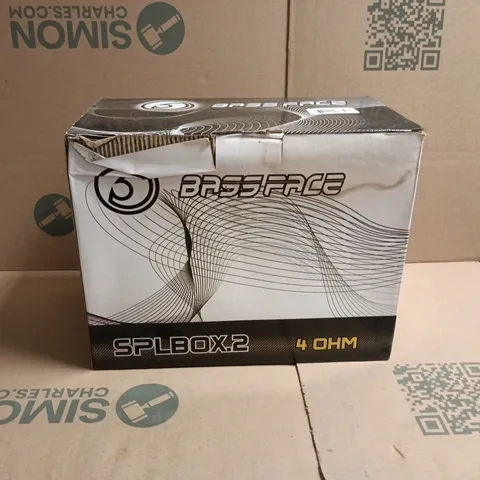 BASS FACE SPLBOX.2 40HM MARINE BOX SPEAKER SYSTEM 3 WAY WEATHERPROOF BOXED