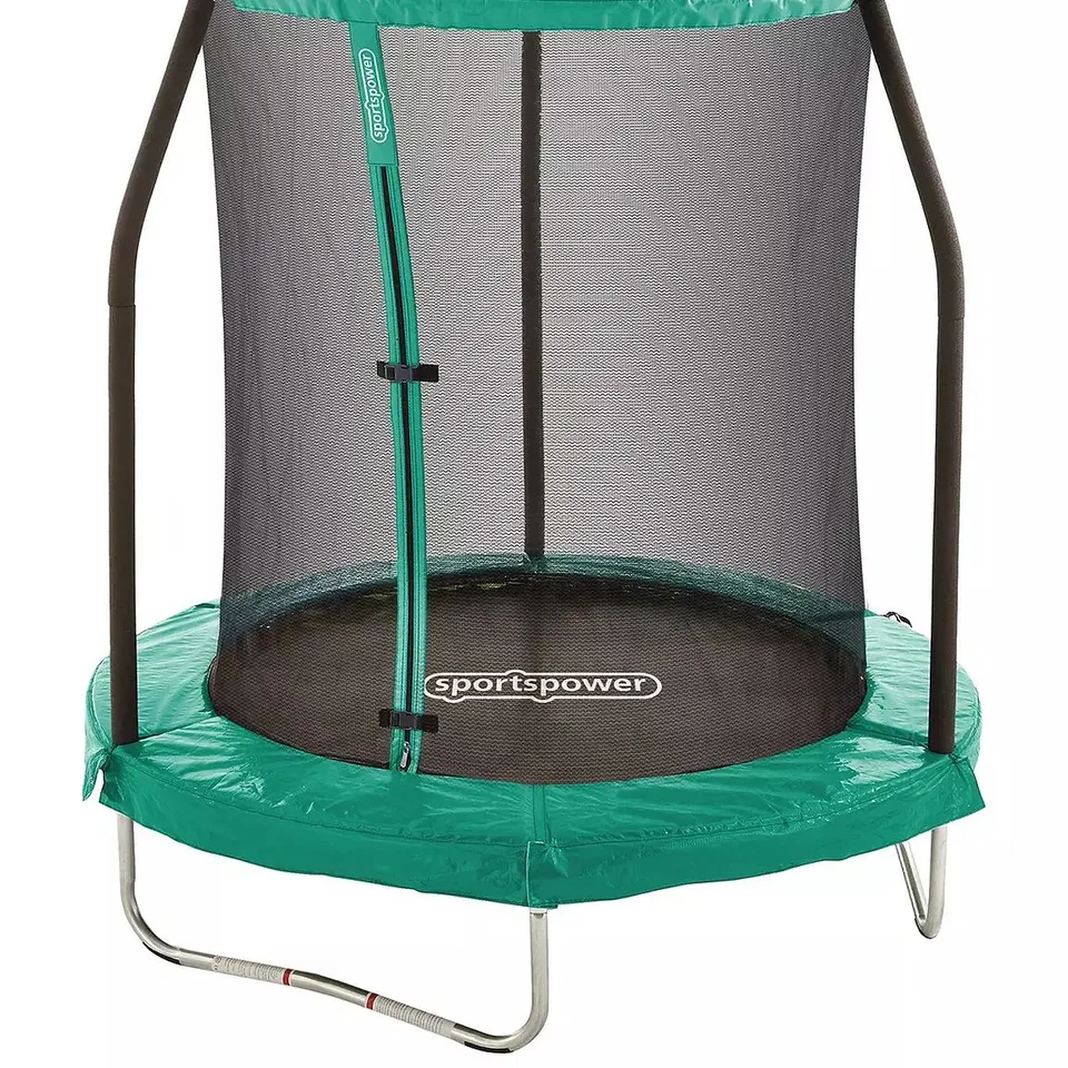 BOXED SPORTSPOWER 6FT EASI-STORE TRAMPOLINE WITH FLIP- PAD