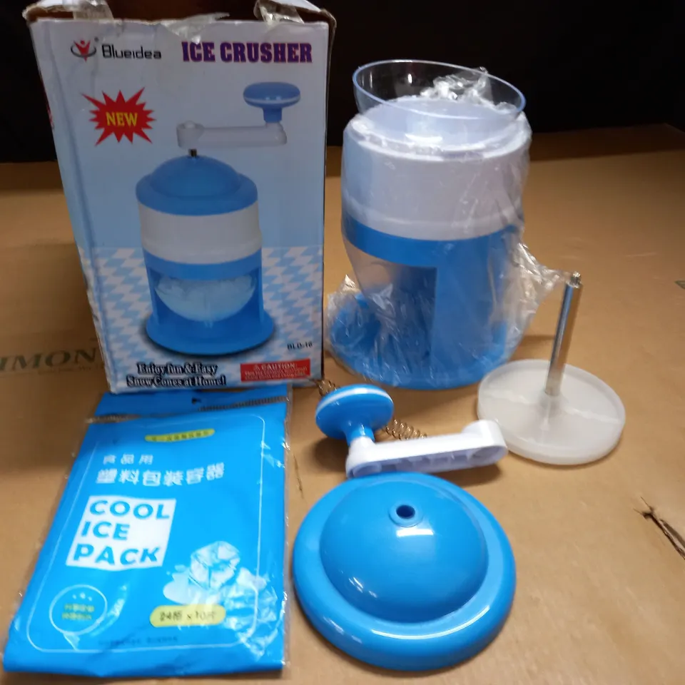 boxed ice crusher