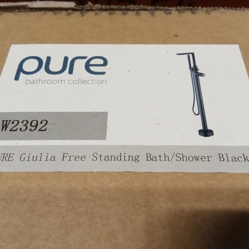 BOXED PURE BATHROOM COLLECTION GIULIA FREE STANDING BATH/SHOWER MIXER TAP
