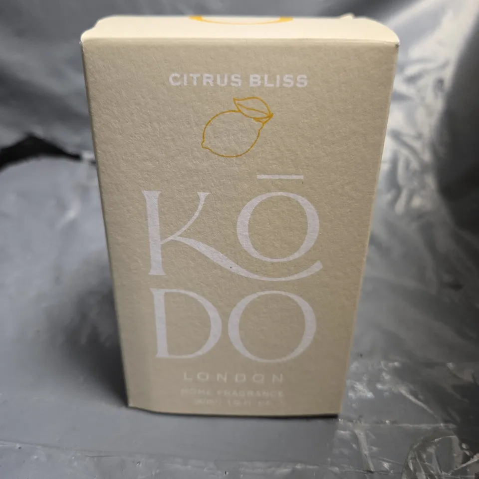 BOXED CITRUS BLISS KODO LONDON HOME FRAGRANCE 30ML