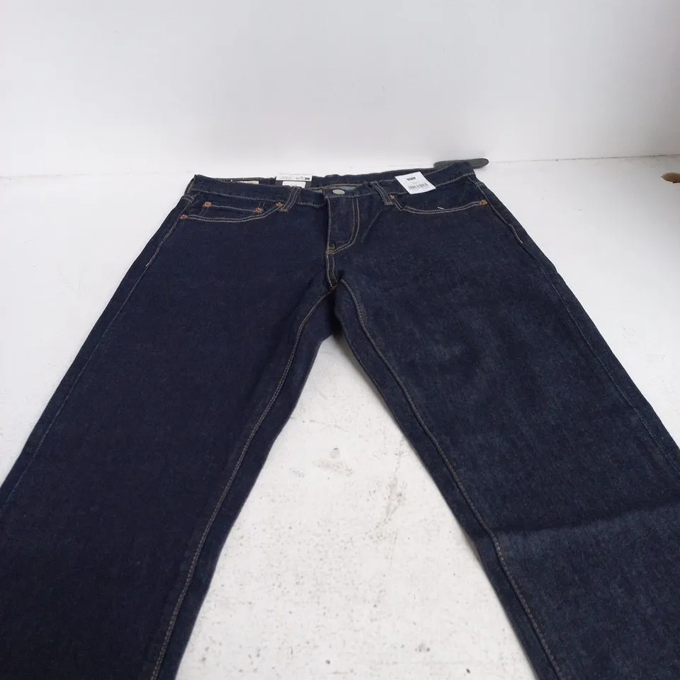 LEVI'S 511 SLIM JEANS – DARK DENIM, 32W X 30L (UK 32)