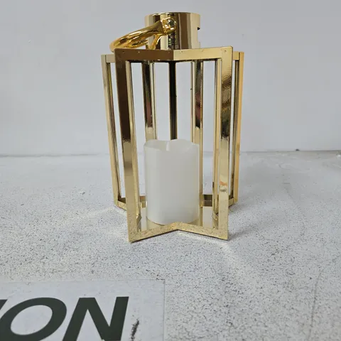 HOME STORIES STAR SHAPED LANTERN