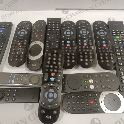 LOT OF 13 ASSORTED REMOTE CONTROLS