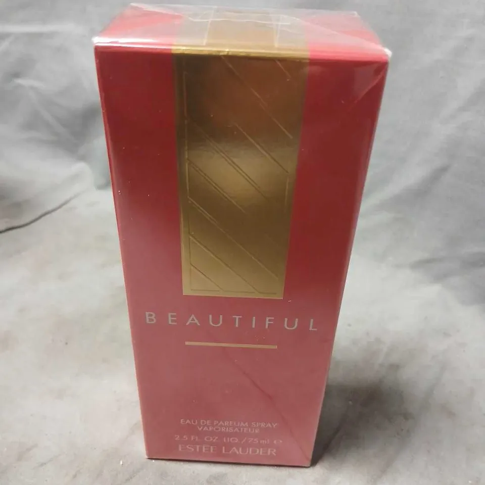 BOXED AND SEALED ESTEE LAUDER BEAUTIFUL EAU DE PARFUM 75ML SPRAY
