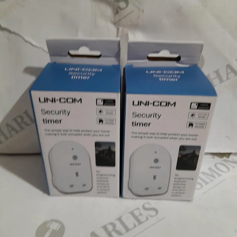 UNI-COM SET OF 2 SECURITY TIMERS