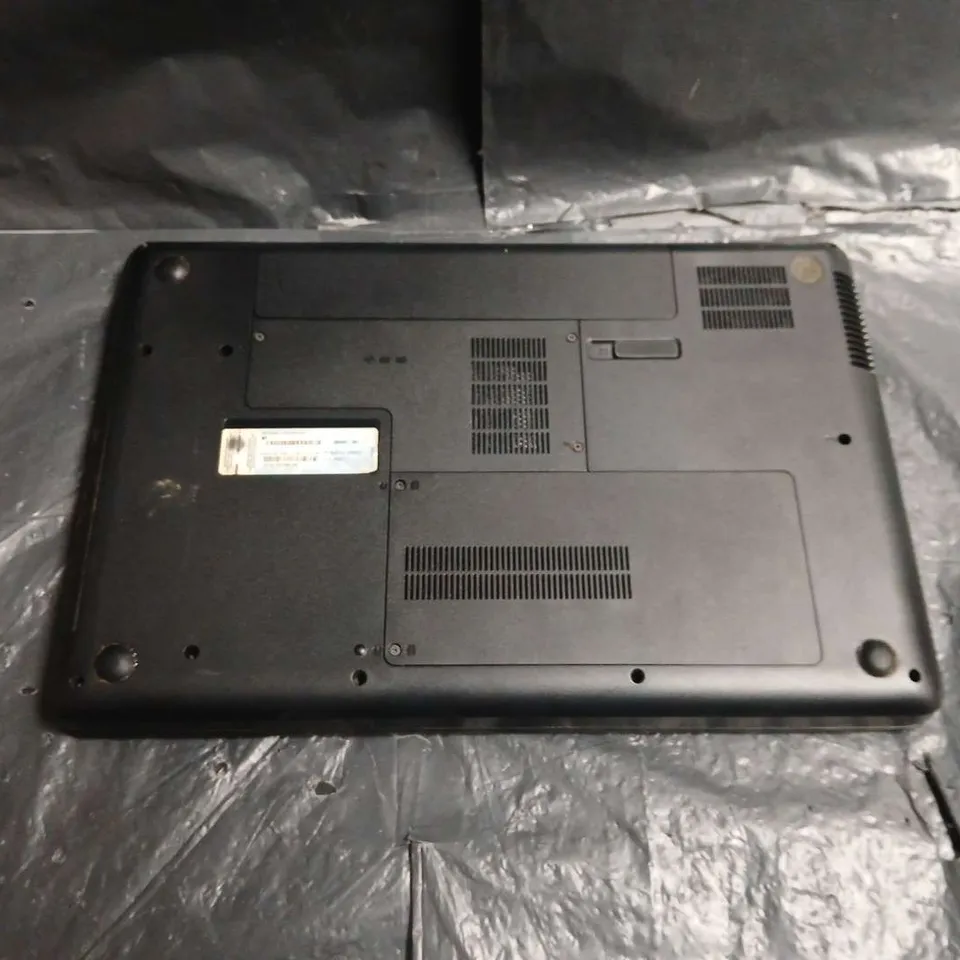 HP LAPTOP – BLACK, WINDOWS-BASED - MODEL UNSPECIFIED