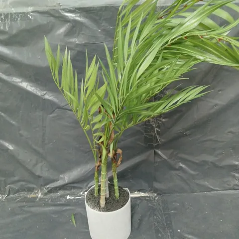 DECORATIVE POTTED FAUX PALM 