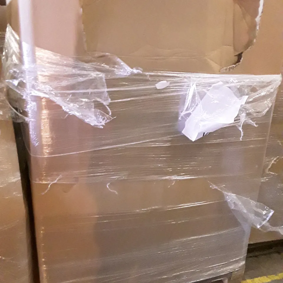 PALLET OF ASSORTED PRODUCTS INCLUDING COTTON DUST SHEET, PET BED, AD SHELF, PORTABLE WASHING MACHINE