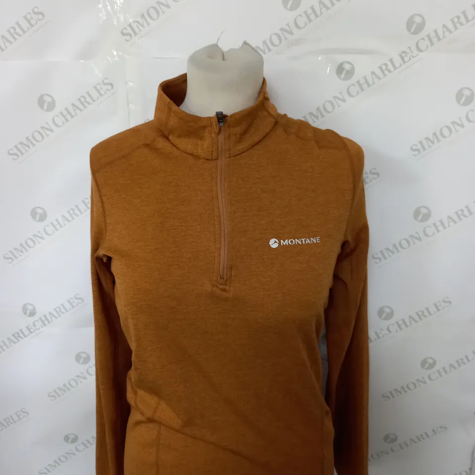 MONTANE 1/4 ZIP TOP SIZE XXS