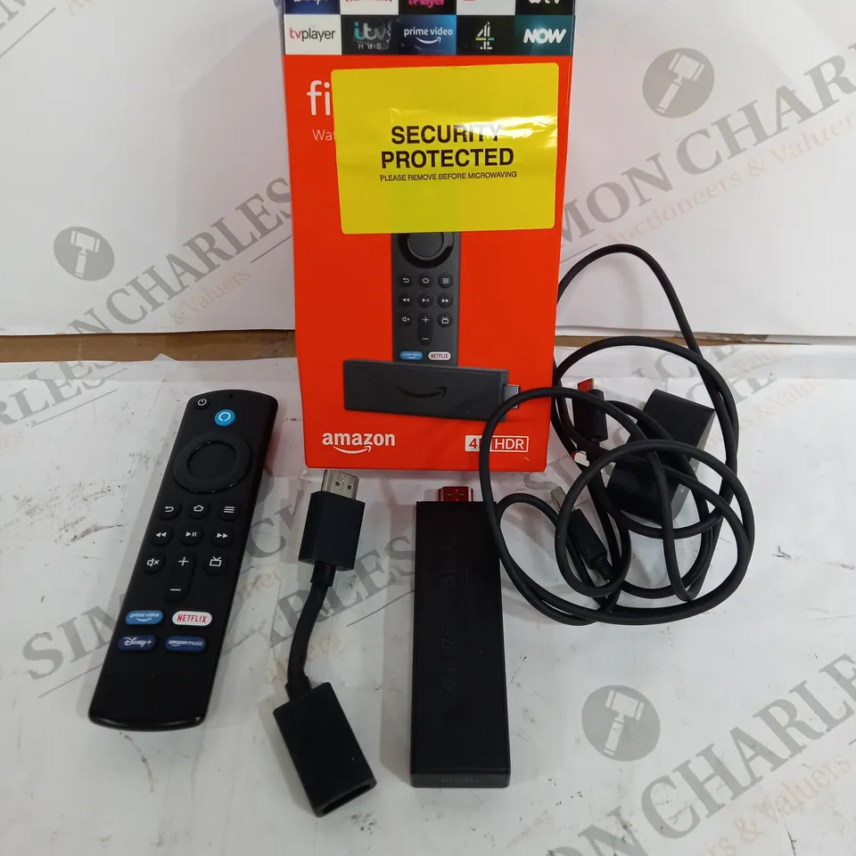 AMAZON FIRE TV STICK 4K BLACK 