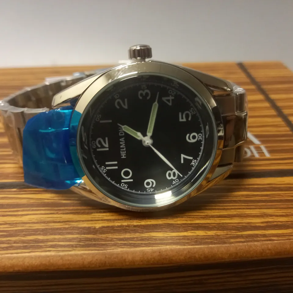 MENS HELMHA DH WATCH – STAINLESS STEEL STRAP – 3ATM WATER RESISTANT