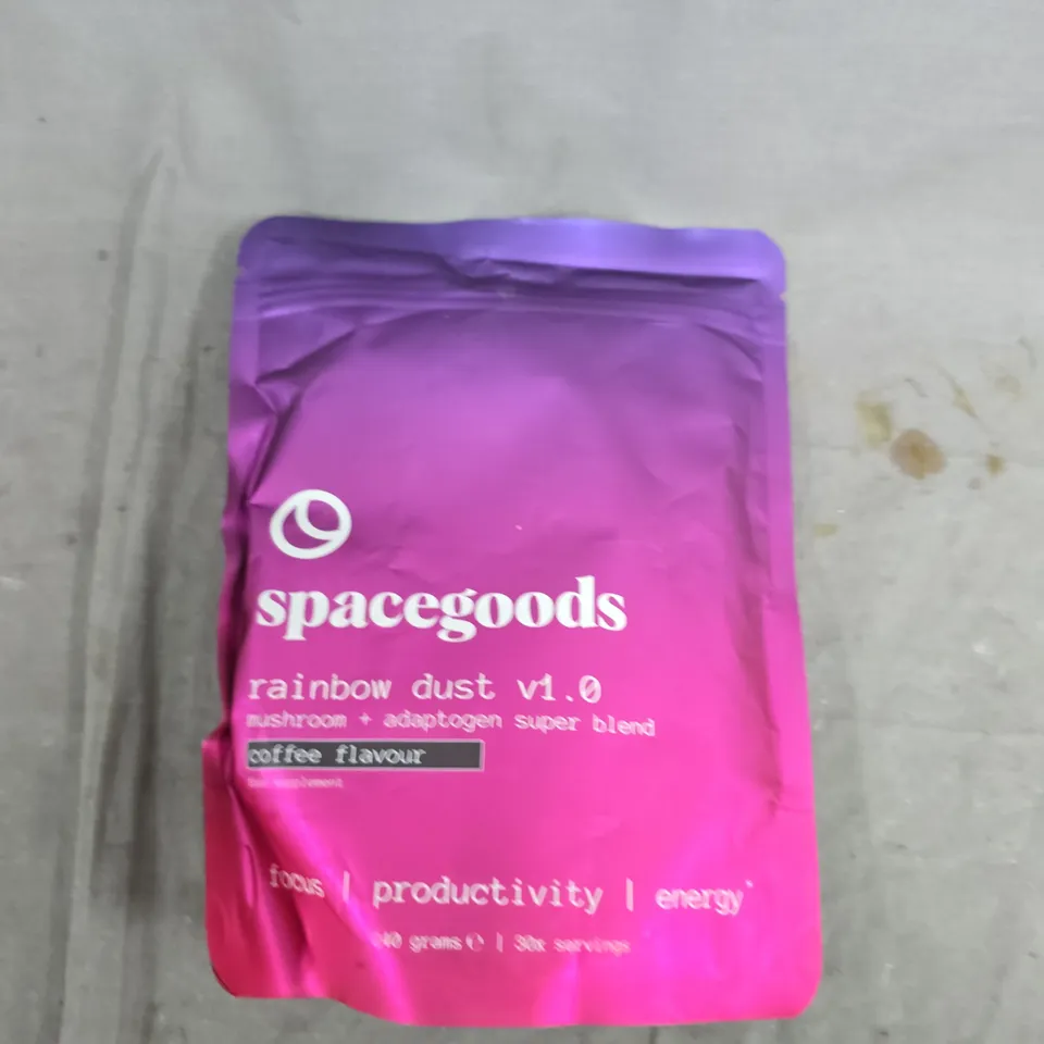 SPACEGOODS RAINBOW DUST V1.0 – MUSHROOM + ADAPTOGEN SUPER BLEND, COFFEE FLAVOUR (50 G)