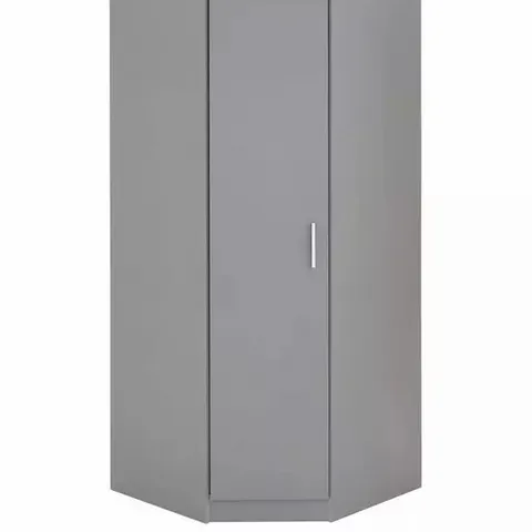 BOXED PANAMA CORNER WARDROBE - GREY (3 BOXES)