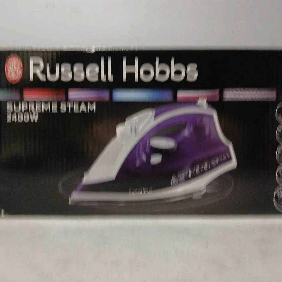 BOXED RUSSELL HOBBS SUPREME STEAM IRON