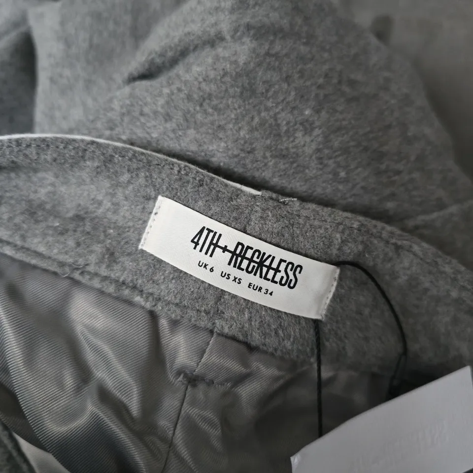 4TH RECKLESS TROUSERS IN GREY - UK 6