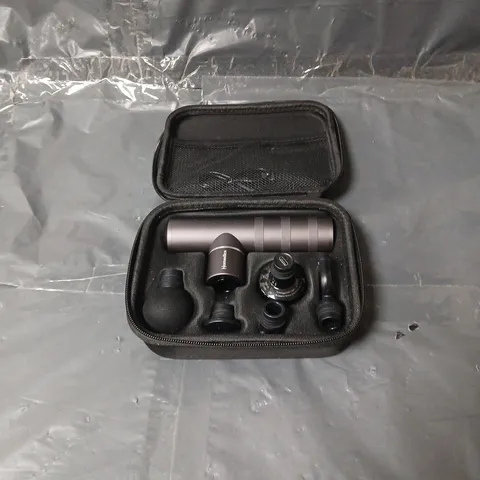 HOMEDICS HANDHELD MASSAGER KIT WITH ATTACHMENTS – CARRY CASE 
