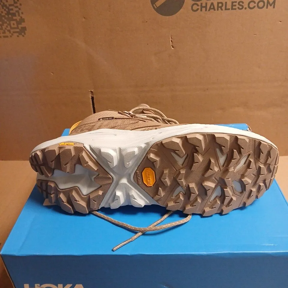 HOKA ANACAPA GTX HIKING BOOTS – BROWN BOXED SIZE 7