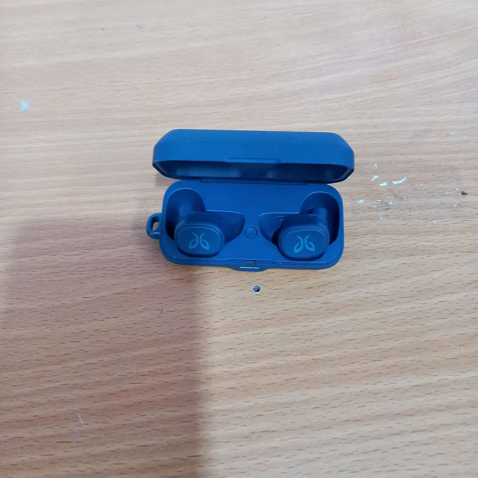 DESIGNER WIRELESS EARPHONES, BLUE 