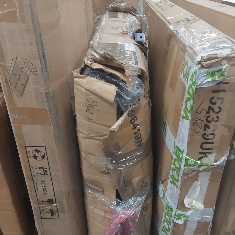 BOXED NOWATA KELLY DARK GREY 3FT SINGLE BED WITH STORAGE