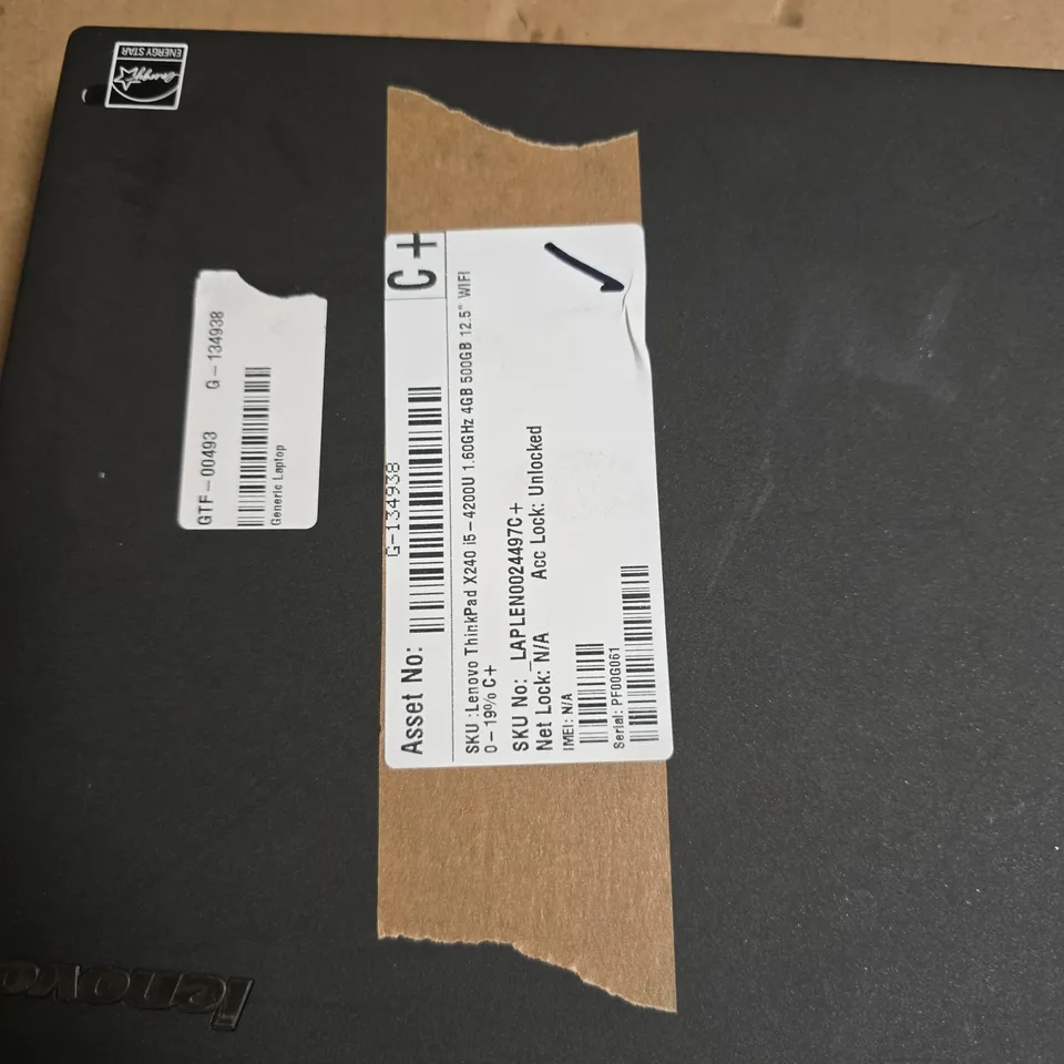 LENOVO THINKPAD X240 12.5-INCH LAPTOP – 4GB RAM, 500GB HDD, WIFI