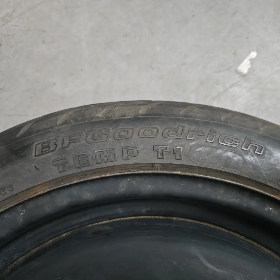 BFGOODRICH TEMP T1 SPARE WHEEL WITH TYRE - STEEL RIM (SPACE-SAVER)