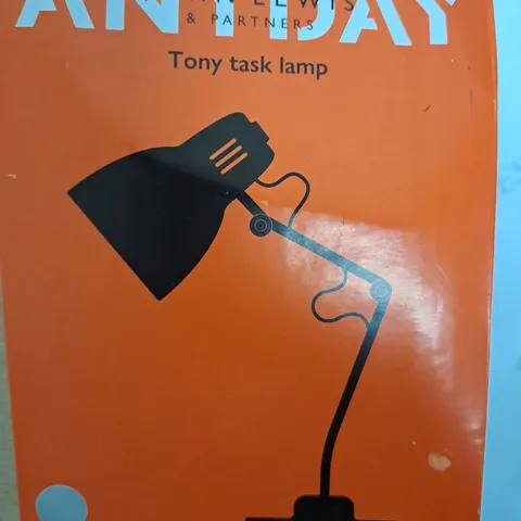 BOXED JOHN LEWIS TONY TASK LAMP 