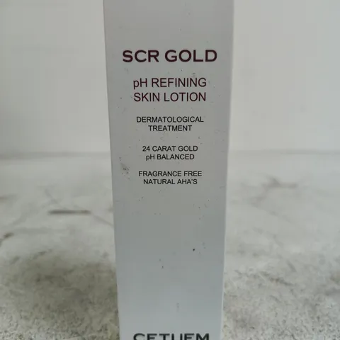 CETUEM LONDON SCR GOLD PH REFINING SKIN LOTION - 150ML