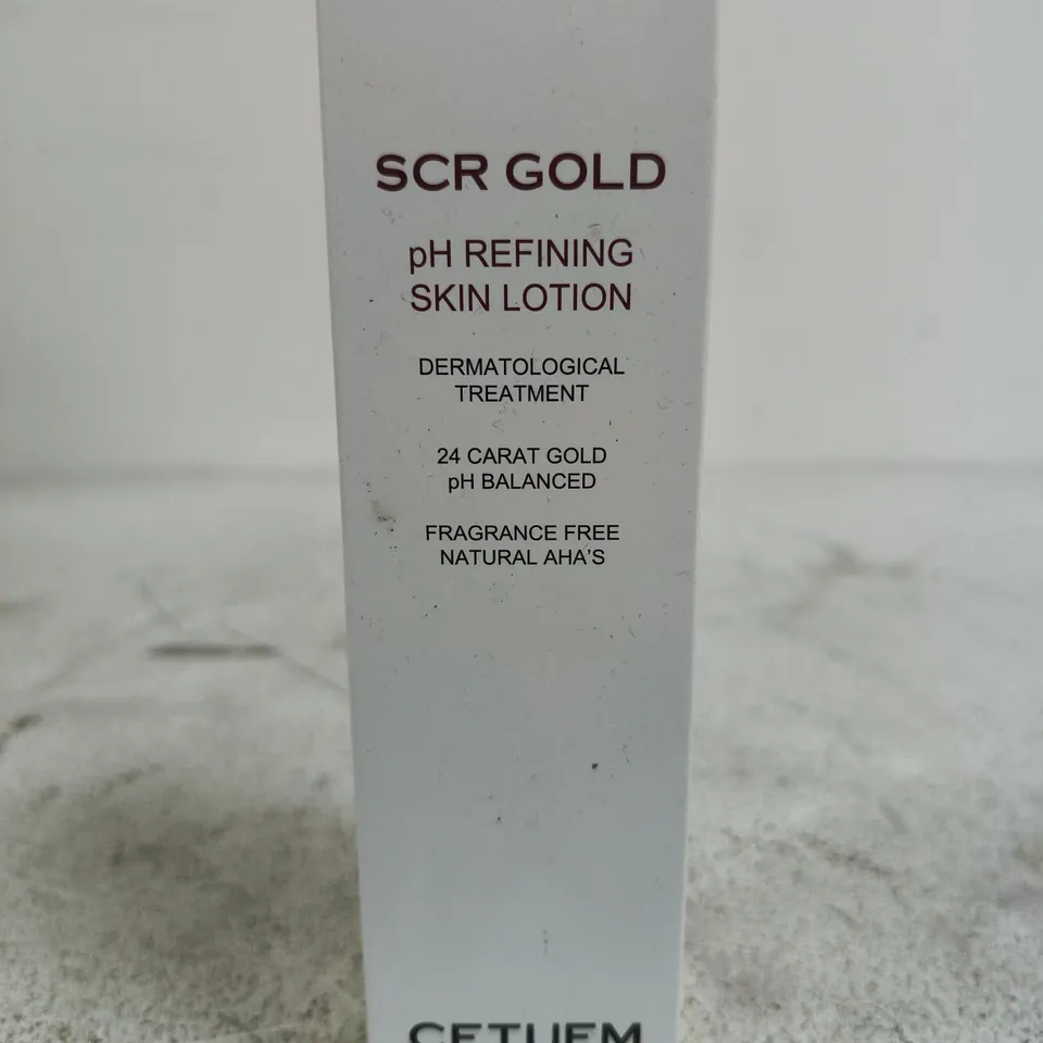 CETUEM LONDON SCR GOLD PH REFINING SKIN LOTION - 150ML