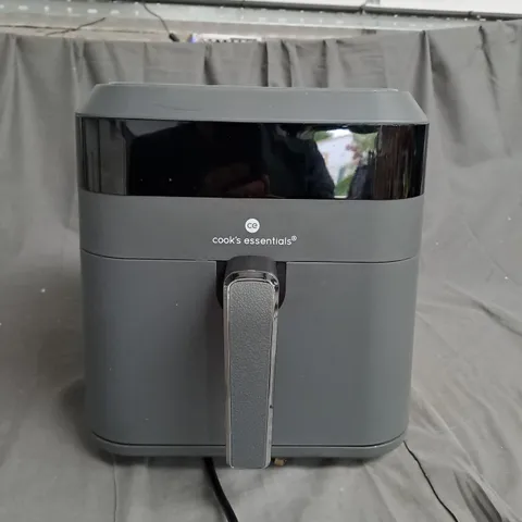 BOXED COOK'S ESSENTIALS 5.8L AIR FRYER IN SLATE GREY