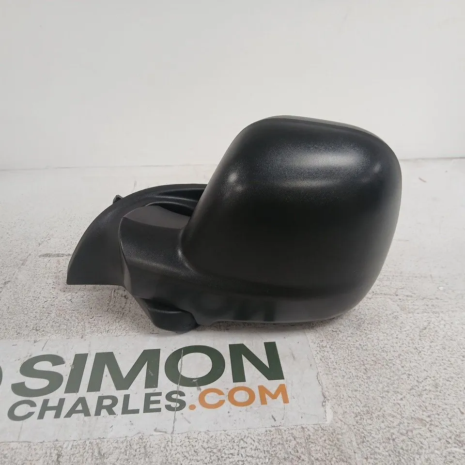 CAR WING MIRROR – BLACK EXTERIOR, RIGHT-HAND (DRIVER'S SIDE)