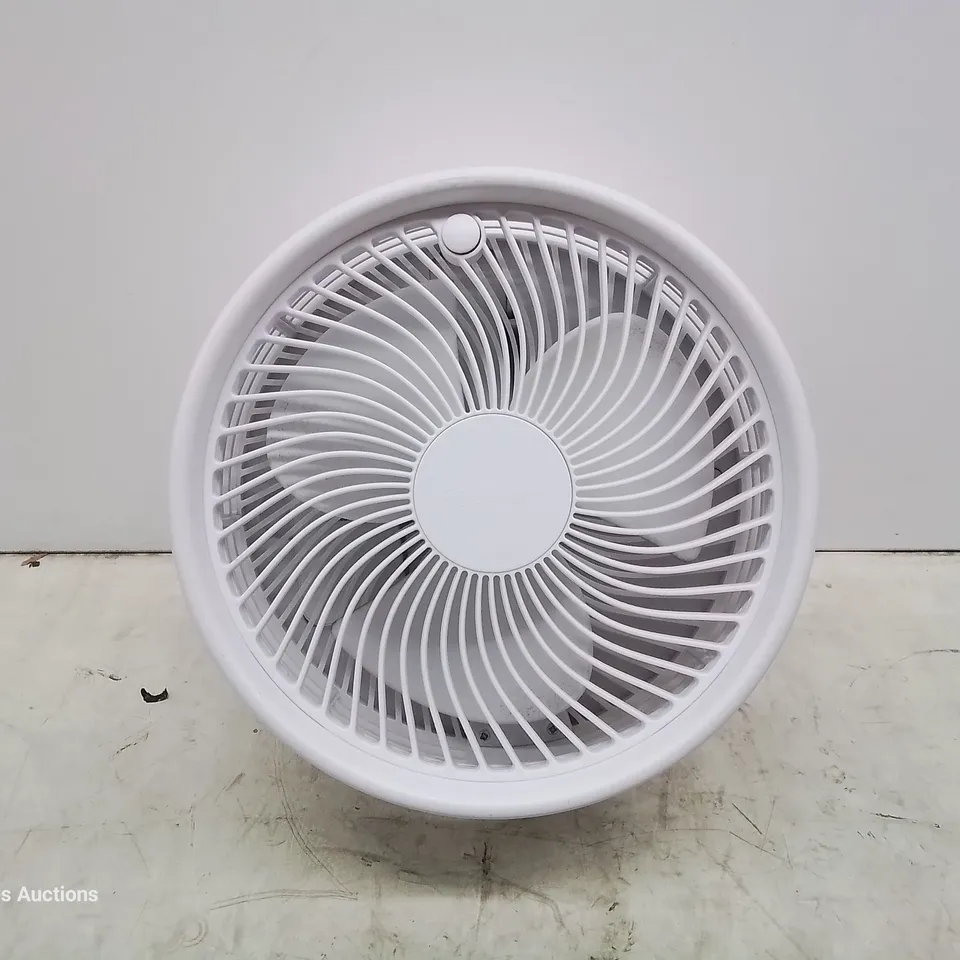 BAGGED BELL & HOWELL OSCILLATING FOLDING RECHARGEABLE FAN IN WHITE (1 ITEM)