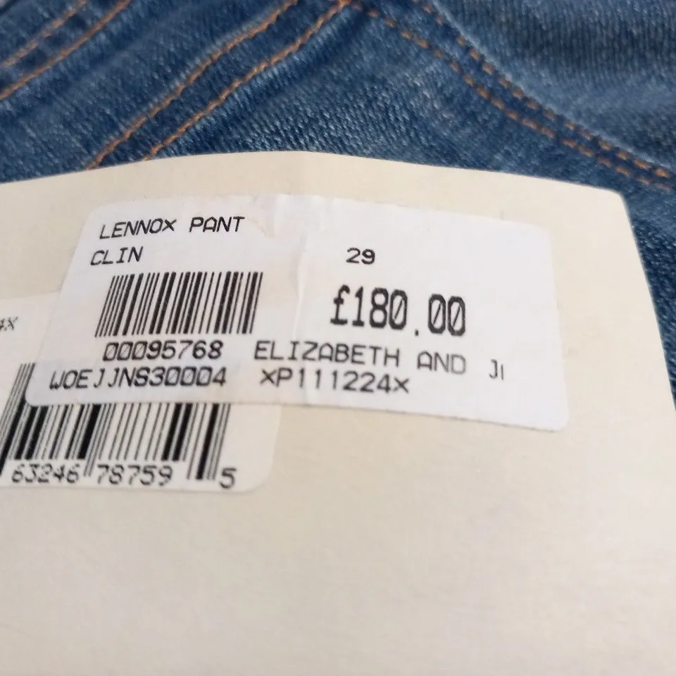 TEXTILE ELIZABETH AND JAMES LENNOX PANT SIZE 29