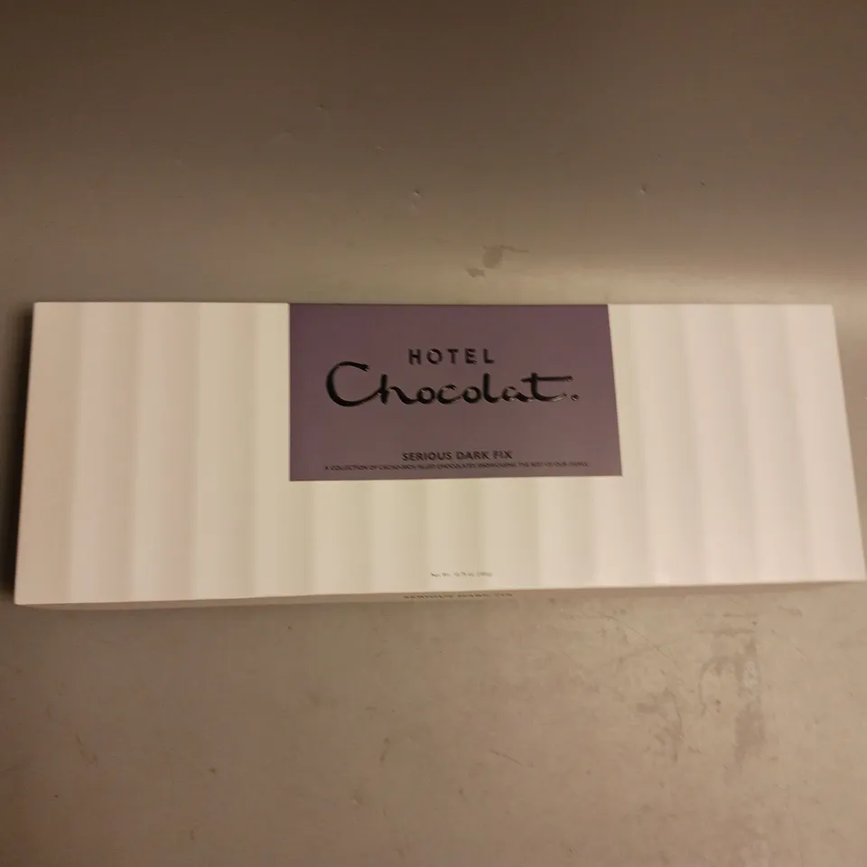 SEALED HOTEL CHOCOLATE SERIOUS DARK FIX 305G