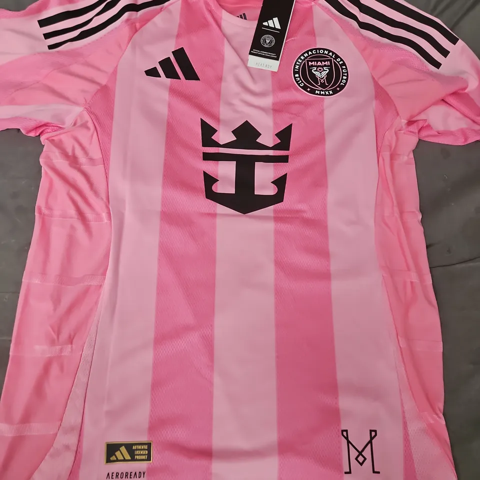 ADIDAS INTER MIAMI CF 2025/2026 HOME AUTHENTIC JERSEY SIZE MEDIUM - MESSI NUMBER 10
