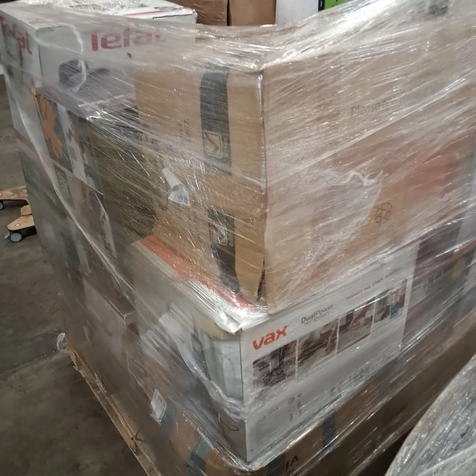 PALLET OF APPROXIMATELY 27 UNPROCESSED RAW RETURN HOUSEHOLD AND ELECTRICAL GOODS TO INCLUDE;