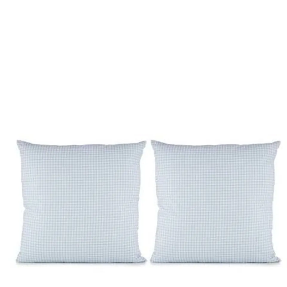 COZEE HOME SUPERSOFT SET OF 2 OVERSIZED CUSHIONS BLUE