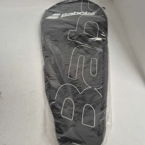 BABOLAT TENNIS RACQUET BAG – BLACK/GRAY WITH WHITE LOGO
