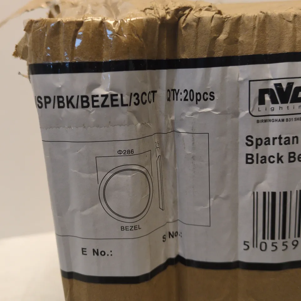 SPARTAN BLACK BEZEL TRIM 3CCT (20PCS)