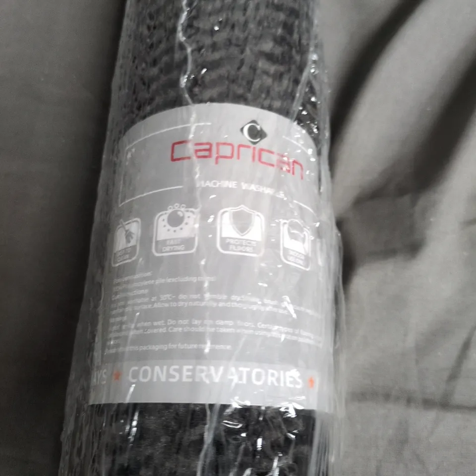 CAPRICAN CARPET RUNNER DARK GREY 60 X 80CM APPROX