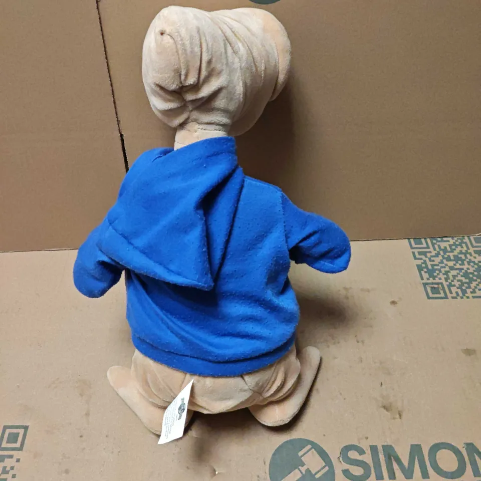 E.T. THEMED PLUSHIE WITH BLUE HOODIE