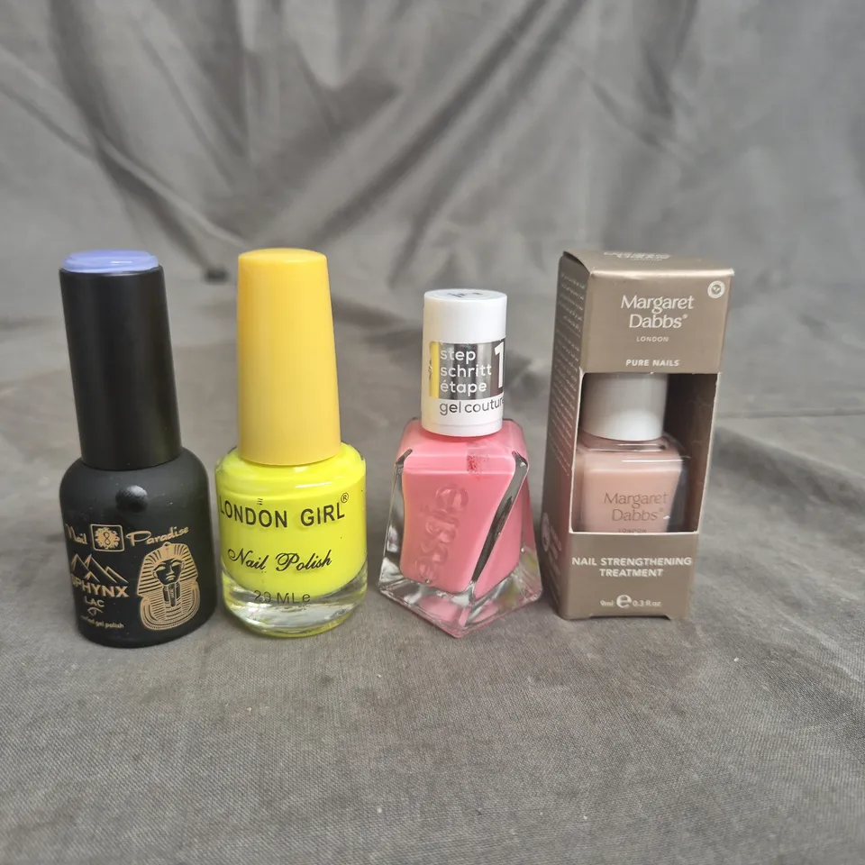 APPROXIMATELY 20 BOTTLES OF NAIL VARNISH - ASSORTED COLOURS, BRANDS AND SIZES
