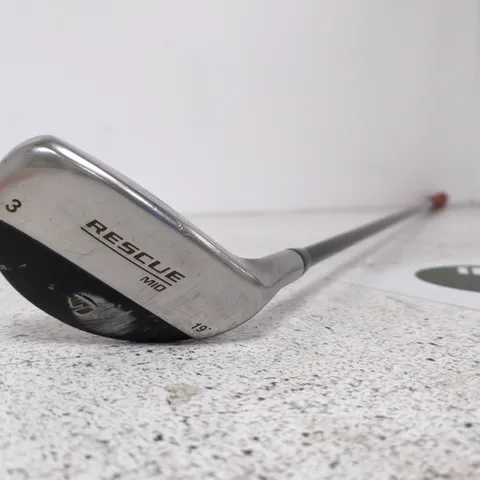 TAYLORMADE RESCUE MID 3 HYBRID – 19° LOFT, GRAPHITE SHAFT (REGULAR FLEX)