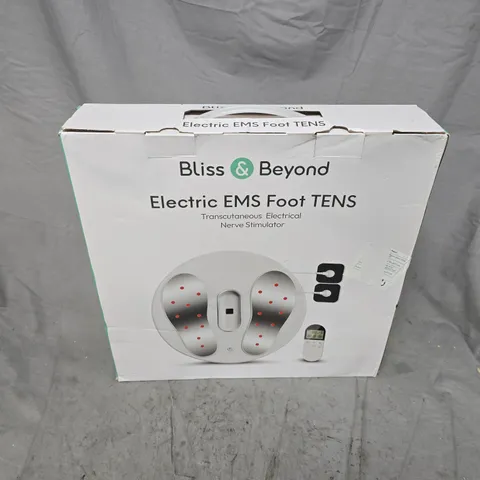 BOXED BLISS & BEYOND ELECTRIC EMS FOOT TENS