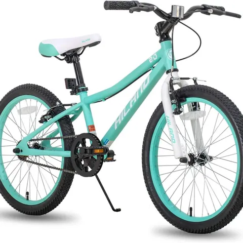 BOXED HILAND 20 INCH KIDS MOUNTAIN BIKE - MINT GREEN (1 BOX)