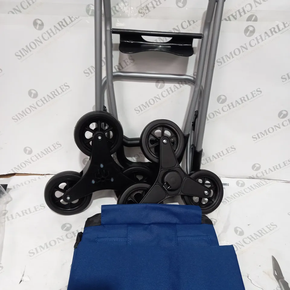 LOCK 'N LOCK INSULATED SHOPPING TROLLEY CART, NAVY