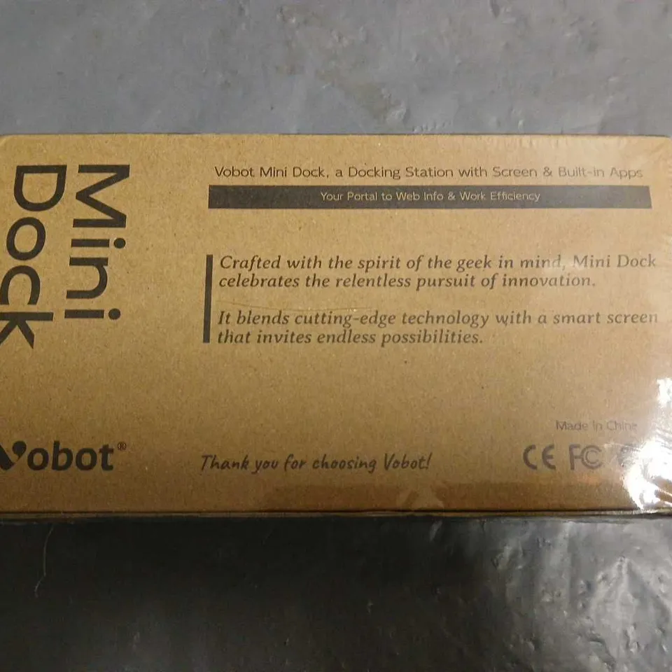 SEALED VOBOT MINI DOCK