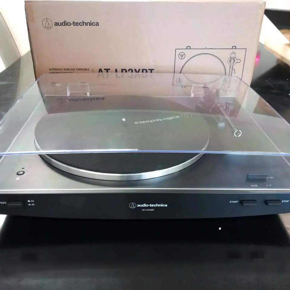 AUDIO TECHNICA LP3XBT BLACK BLUETOOTH TURNTABLE