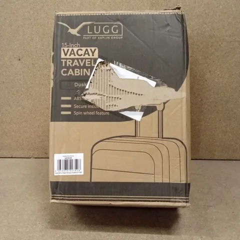 BOXED LUGG 15-INCH TRAVEL CABIN SUITCASE 