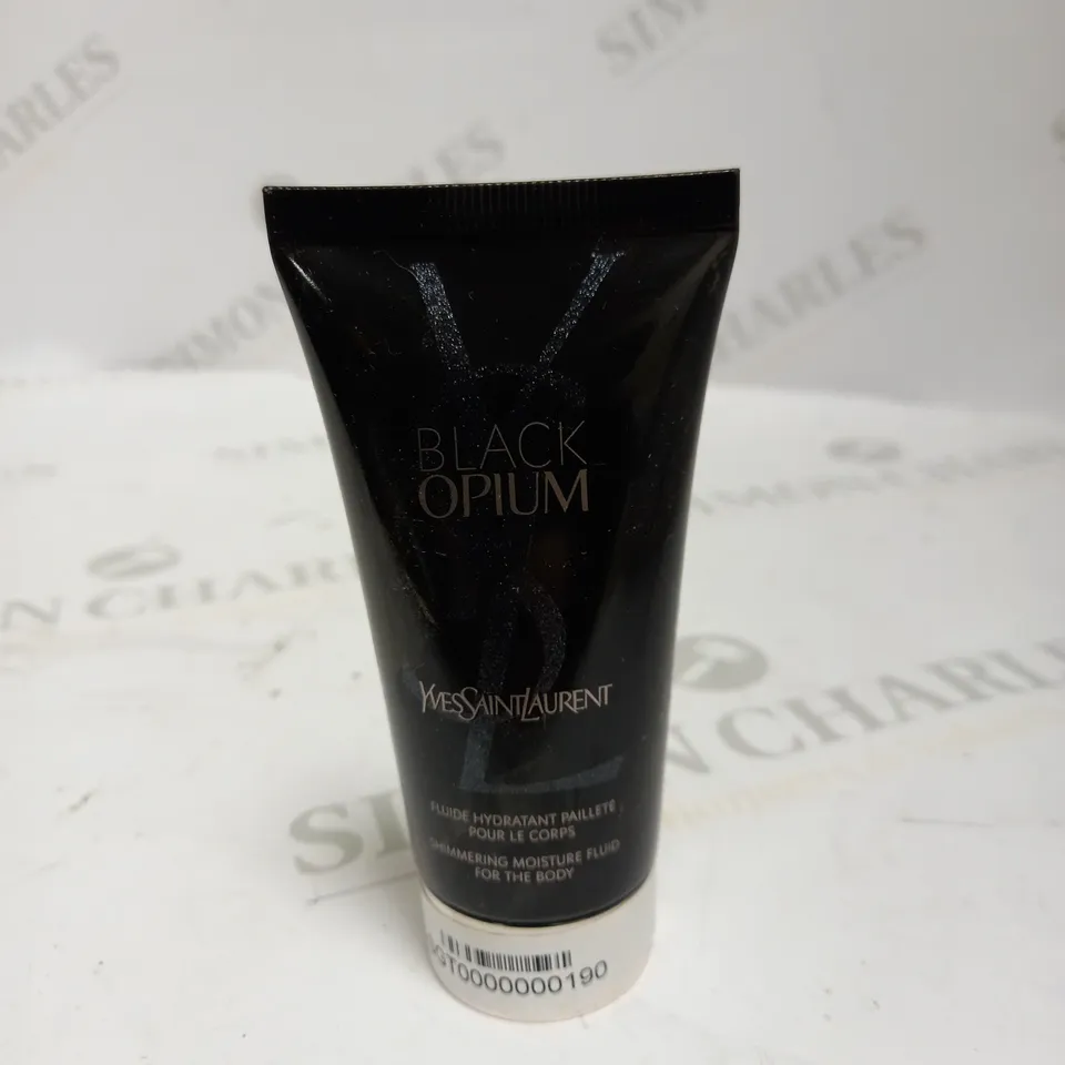 BLACK 0PIUM YVES SAINT LAURENT SHIMMERING MAISTURE BODY FLUID